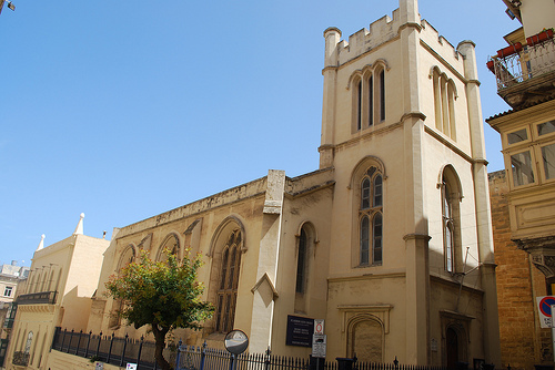 Шотландская церковь Святого Андрея, Мальта, Валлетта