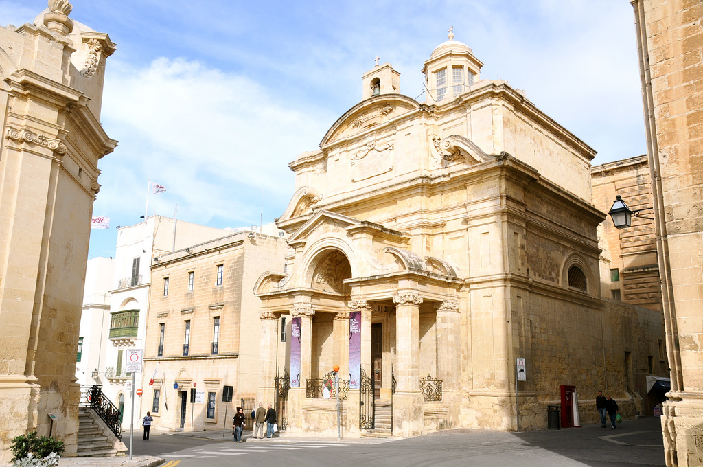 Церковь Святой Екатерины Александрийской, Мальта, Валлетта