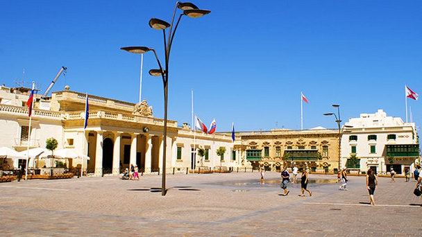 Площадь Святого Георга, Мальта, Валлетта